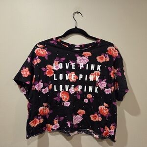 PINK Victoria's Secret Floral Women's Crop Top